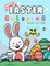 Happy Easter Coloring Book for Kids Ages 4-8