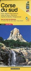 Libris Wanderkarte 09. Corse du sud (GR20) - Porto - Sagone - Pays d'Ajaccio - Vallée de Taravo - Alta Rocca - Aiguilles De Bavella - Rivages du sud. 1 : 60 000