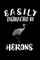 Easily Distracted By Herons