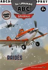 Sparnai. Raidės (su lipdukais)