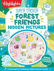 Super Adorable Forest Friends Hidden Pictures Puzzles