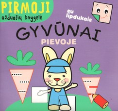 Pirmoji užduočių knygelė. Gyvūnai pievoje