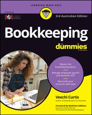 Bookkeeping for Dummies AUS 3rd Edition