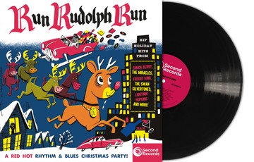 Vinilinė plokštelė LP VARIOUS ARTISTS „Run Rudolph Run (A Red Hot Rhythm & Blues Christmas Party!)“ (Black Vinyl) (LP)