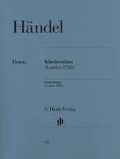 Händel, Georg Friedrich - Klaviersuiten (London 1720)