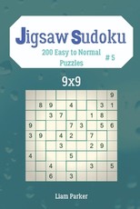 Jigsaw Sudoku - 200 Easy to Normal Puzzles 9x9 vol.5