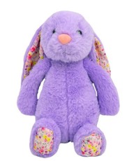 Mascot Mikhail — pliušinis zuikutis, violetinis, 25 cm