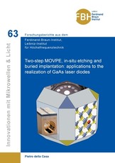Two-step MOVPE, in-situ etching and buried implantation