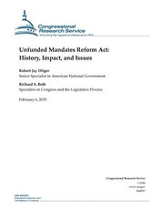 Unfunded Mandates Reform Act