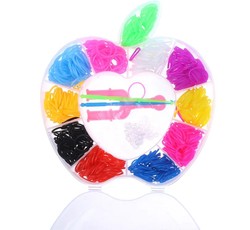 Apyrankių pynimo iš gumelių rinkinys, 240 gumelių su priedais