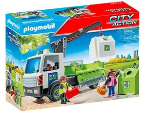 Playmobil City Action figūrėlių rinkinys 71431 – sunkvežimis su stiklinais indais