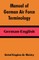 Manual of German Air Force Terminology