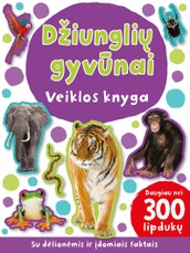 Džiunglių gyvūnai: veiklos knyga