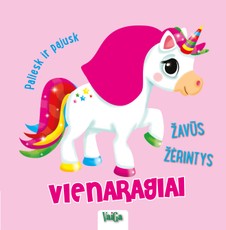 Žavūs žėrintys vienaragiai: paliesk ir pajusk