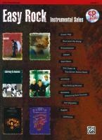Easy Rock Instrumental Solos, Level 1: Alto Sax, Book & CD [With CD (Audio)]