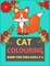 Cat Colouring Book For Kids Ages 2-4