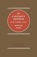 On University Freedom in the Canadian Context