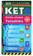 Kelių eismo taisyklės. Nauja 2025 m. redakcija