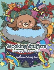 Stocking Stuffers Coloring Book for Adults