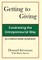 Getting to Giving Generic Hard Cover