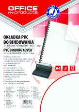 Įrišimo viršeliai PVC skaid.A4  150mic 100lap
