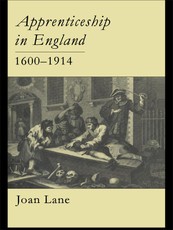 Apprenticeship In England, 1600-1914