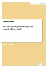 The sale of non-performing loans - beneficial for a bank?