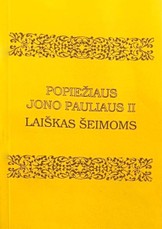 Popiežiaus Jono Pauliaus II laiškas šeimoms