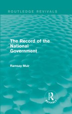 The Record of the National Government