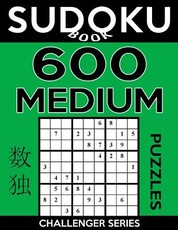 Sudoku Book 600 Medium Puzzles