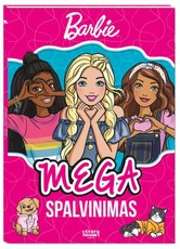 Barbė. Mega spalvinimas