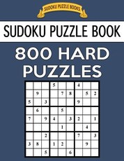 Sudoku Puzzle Book, 800 HARD Puzzles