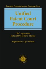 Unified Patent Court Procedure