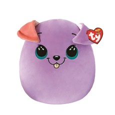 TY Squishy Bitsy šuniukas — minkšta pagalvėlė, violetinė, 22 cm