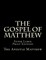 The Gospel of Matthew