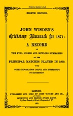 Wisden Cricketers' Almanack 1871