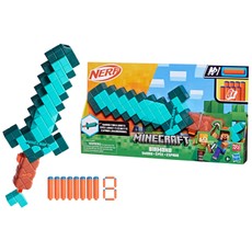 NERF MINECRAFT blaster Diamond sword