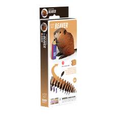 EUGY 3D kartoninis modelis „Bebras“