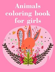 Animals coloring book for girls