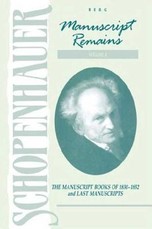 Manuscript Remains, Volume VI