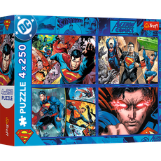 TREFL SUPERMAN 4x250 det. dėlionių rinkinys