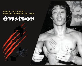 Bruce Lee Enter the Frame Scrapbook Enter the Dragon Bumper Edition