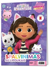 Lipdyk ir spalvink! Gabby‘s Dollhouse 2024 03