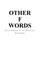 Other F Words