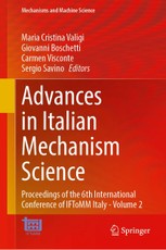 Advances in Italian Mechanism Science