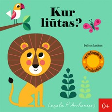 Kur liūtas? Knygelė su medžiagėlėmis ir veidroduku!