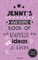 Jenny's Awesome Book Of Notes, Lists & Ideas