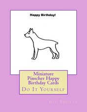 Miniature Pinscher Happy Birthday Cards