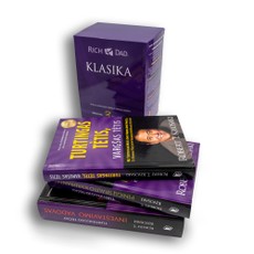 Knygų rinkinys „Turtingojo tėčio klasika“