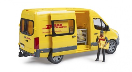 Žaislinis Mercedes‑Benz Sprinter DH autobusas su figūrėle